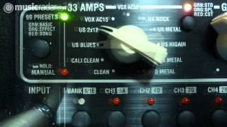 Video thumbnail for Vox Valvetronix VT40+ guitar amp first look video demo by MusicRadar