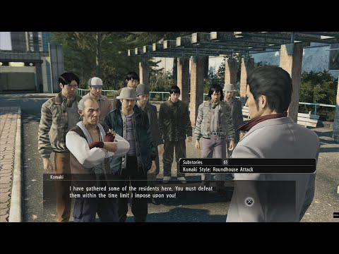 YAKUZA KIWAMI | Substory 61 - Komaki Style 3: Roundhouse Attack (PS5, 4K60)