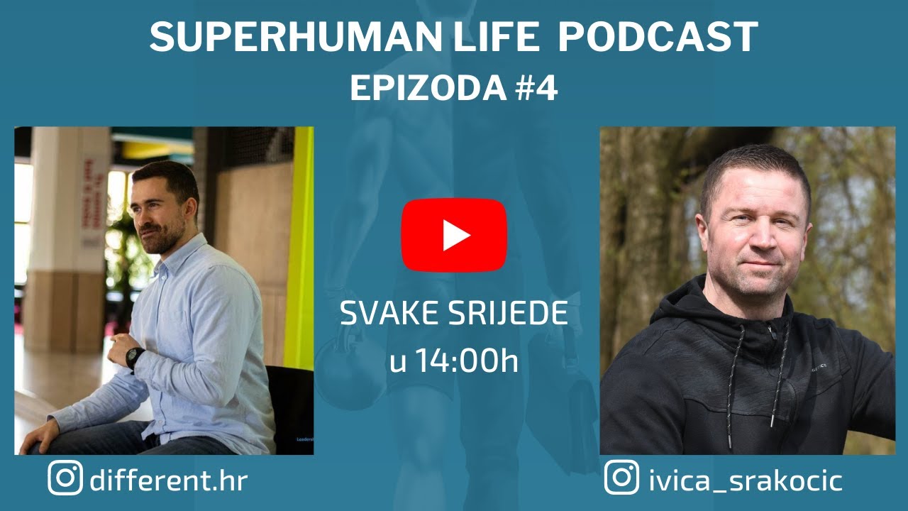 Superhuman life podcast  #4 Mirko Logožar, Different
