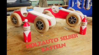 Spielzeug-Autos aus Holz selber bauen (Weihnachts-Edition) *** Frohes Fest ***
