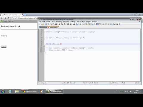 018 Criação de uma função em JavaScript