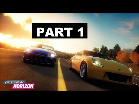 Forza Horizon Gameplay Walkthrough Part 1 - INTRO (Full Game)