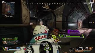 【ApexLegends】すぐ逃げるから大変だった