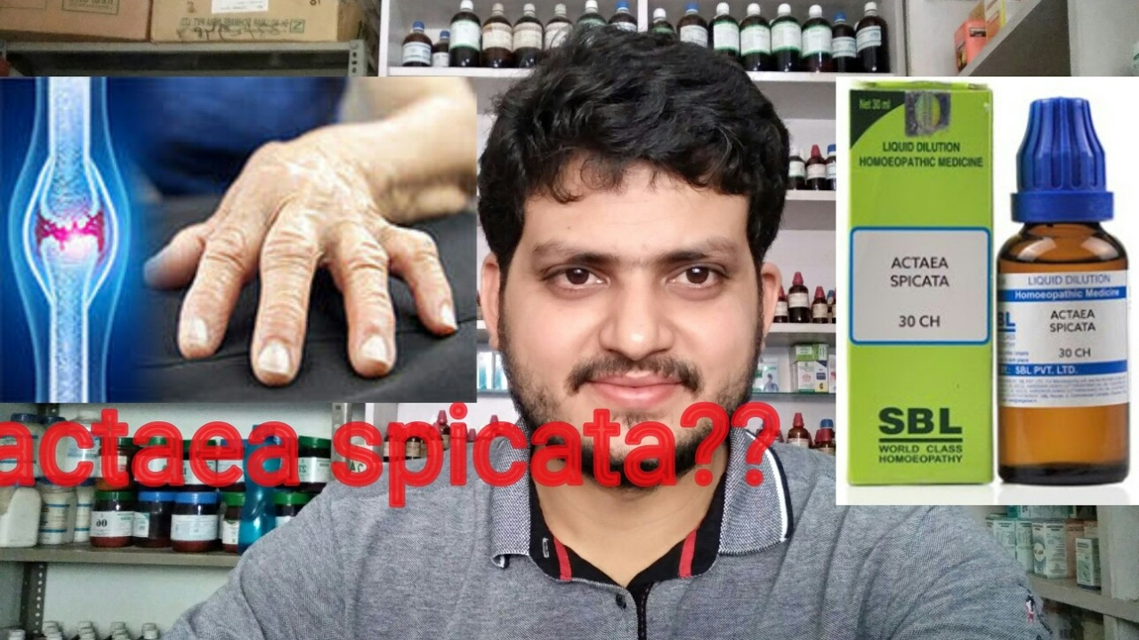 Actaea spicata! Homeopathic medicine for medicine for rheumatoid arthritis
