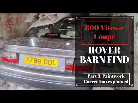 Rover 820 Vitesse Coupe Restoration part 3