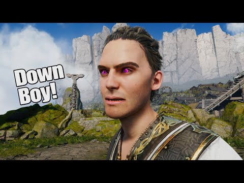 Heimdall Reacts To Atreus Turning Into A Wolf (And His Special Moves)