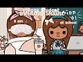 👩🏽‍🏫 college student morning routine *aesthetic* | *with voices* | toca boca roleplay