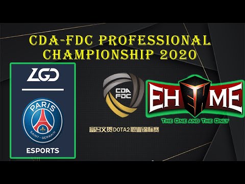 PSG LGD vs EHOME - Upper Bracket CDA-FDC Professional Championship 2020 - Highlight Dota
