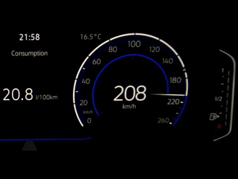 Volkswagen T-Roc 1.5 TSI DSG acceleration: 0-60 mph 0-100 km/h 100-200 kph top max speed GPS 2023