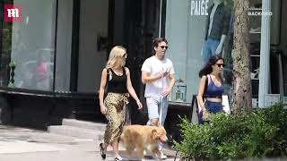 Sebastian Stan cozies up to Chris Pine's ex Annabelle Wallis after having lunch