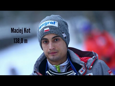 Maciej Kot 138,0 m (12.02.2017). Konkurs indywidualny Sapporo.