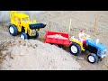 Diy Tractor JCB Machine Diy Mini Tractor JCB Tractor Loading By JCB Water Pump Mini Creative