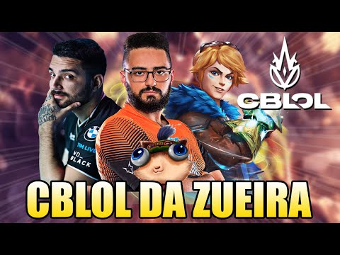 EZREAL TANK DANDO INSTA KILL E TREINO DO BRTT - CBLOL DA ZUEIRA