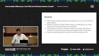 Can FOSS and Software Patents coexist?