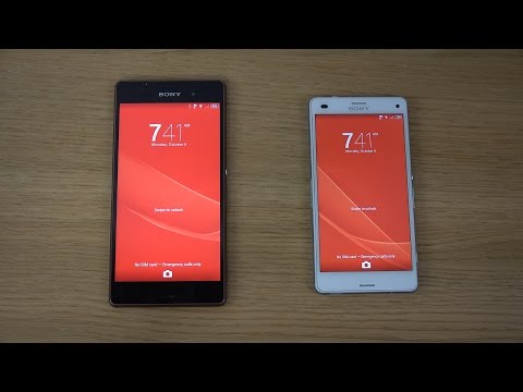 Sony Xperia Z3 vs. Sony Xperia Z3 Compact - Review (4K)