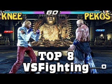 Knee (Steve) Vs Pekos (Geese, Katarina) - TOP 8 - Tekken 7 World Tour