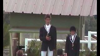 preview picture of video 'Arthur - podium au Championnat de France Equitation 2001'