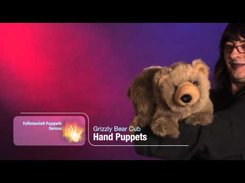 Grizzly Bear Hand Puppet