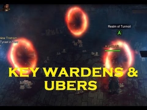 Key Wardens & Ubers! Diablo 3 Xbox 360 gameplay commentary! (Infernal Machine part 2)