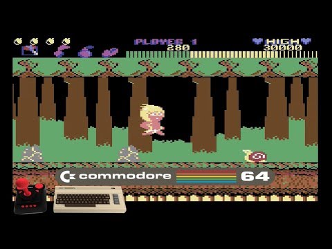 Commodore 64 Games - Wonder Boy