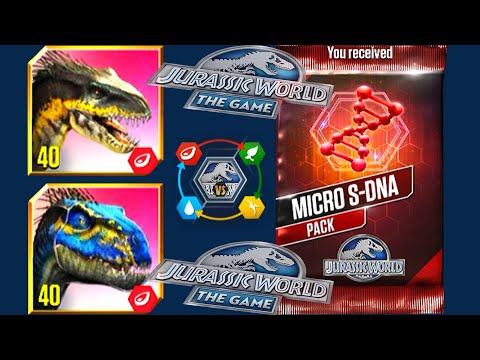 MCRO S-DNA INDORAPTOR | JURASSIC WORLD THE GAME