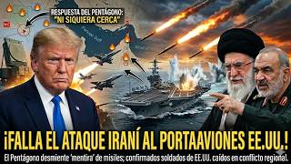 Irán Atacó el Portaviones de $13B de EE.UU. — El Pentágono Respondió en 3 Palabras