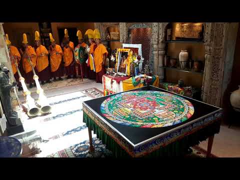 Mystical Arts of Tibet -  Sand Mandala Disolution