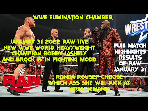 Countdown to WWE RAW LIVE January 31, 2022 | New WWE World Heavyweight Champion Bobby WHO!?