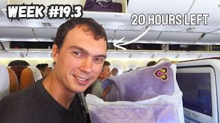 20 Hours on Thai Air Economy Class + World Trip Q & A (World Trip Week 19 Pt. 3)
