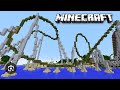 Minecraft roller coaster Ride My 1st video 😁