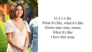 Selena gomez and Julia Michaels  -  Anxiety (Lyrics)