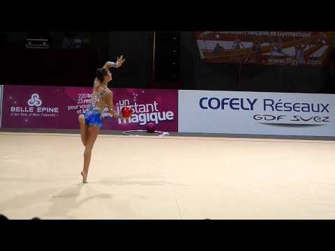 Aleksandra MERKULOVA ball Final Grand prix de Thiais 2013