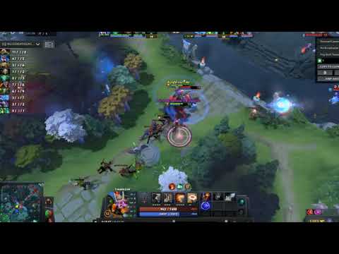 DOTA 2 new update 7.25  , HUSKAR gameplay 2020  RAMPAGE without bkb + Tripple