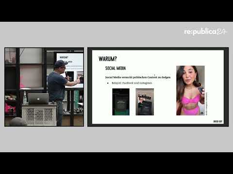 re:publica 2024: Thomas Riedel - Selfcare für Journalisten