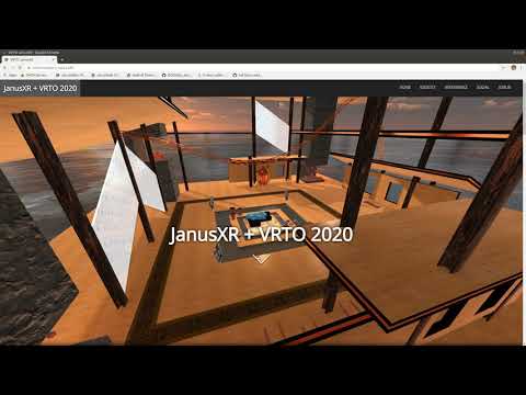 JanusXR + VRTO 2020 scroll sync test