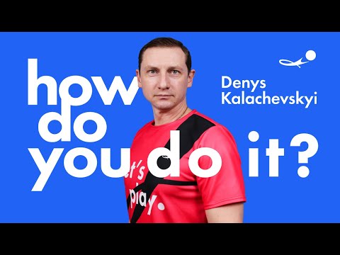 The main thing — defense? DENYS KALACHEVSKYI: unexpected block and great topspin! | SETKA CUP