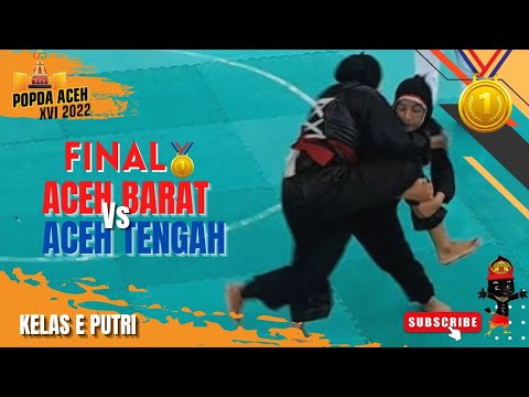 KELAS E PUTRI 🔴 HUMAIRAH (ACEH BARAT) Vs LISA AMALIA (ACEH TENGAH) - POPDA XVI 2022