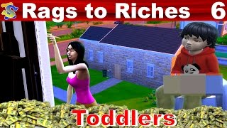 The Sims 4 Let's Play Rags to Riches Toddlers EP6