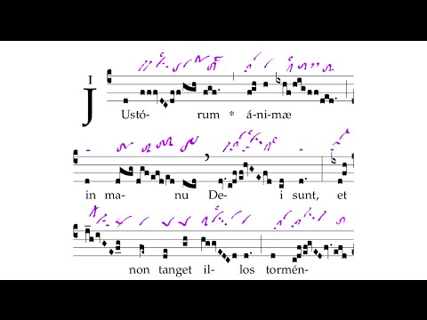 Offertorium: Justorum animae