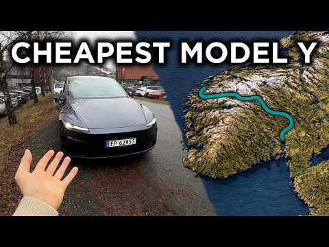 Crossing Norway In The Tesla Model Y Standard