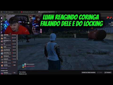 Luan reacting to Joker talking about him, the one with the locking.