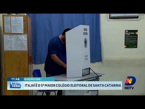 Itajaí se consolida como o 5º maior colégio eleitoral de Santa Catarina