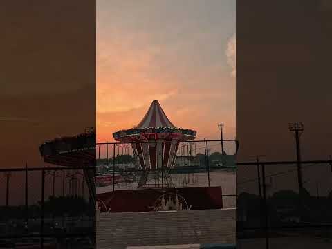 Fim de tarde na praça da cidade #rorainopolis #roraima