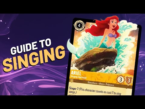 How SONGS work in Disney Lorcana? SINGER and SING TOGETHER Explained!