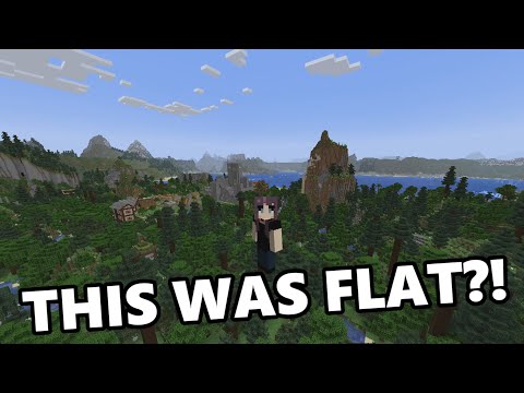 Discover the Unbelievable Twists of Flat World in Minecraft!