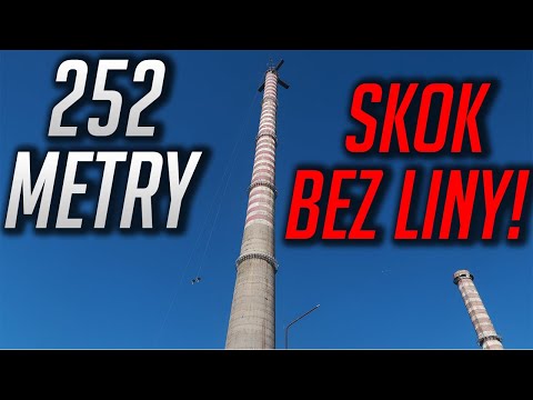 SKOK z komina!!!! I Dream Jump  I Big Tower 252m I 1000 Subskrypcji I Wakacje 2020 I Komin Szczecin