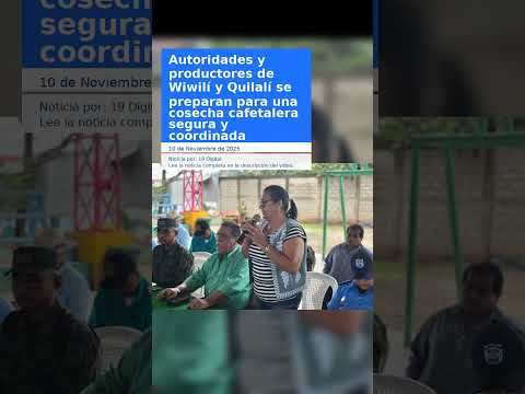 Autoridades y productores de Wiwilí y Quilalí se preparan para una cosecha cafetalera segura y coord