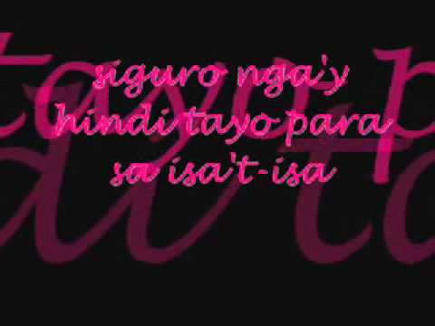 sayang naman by nina