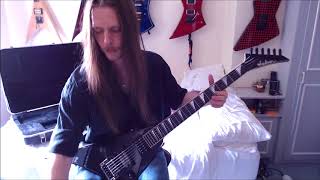 Video thumbnail for FOR SALE: 1999 Jackson USA King V "Dave Mustaine" Signature Black Pearl by Fox Logan