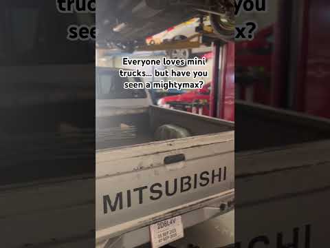 MightyMax 1987 4g63 turbo. #mitsubishi #minitruck #cartok #truck #cars #mechanic #drift #built